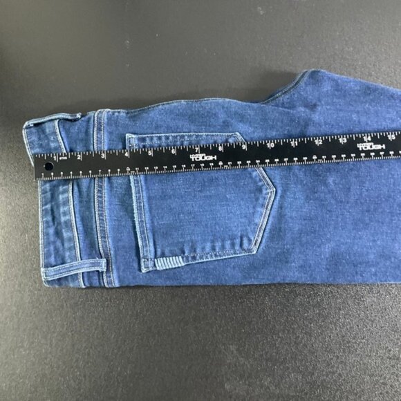 PAIGE High Rise Manhattan Bootcut Jeans Women's Size 29 Medium Wash Denim - Picture 11 of 13